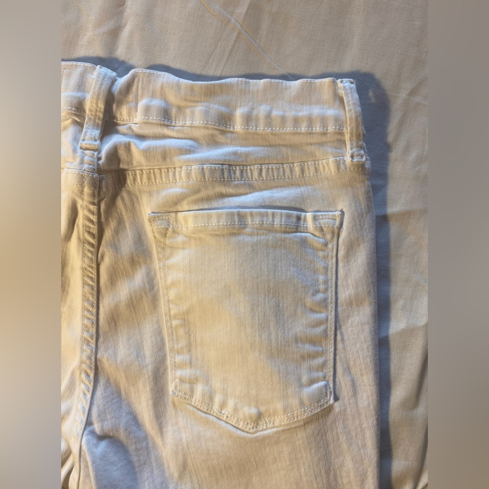 Frame White Jeans